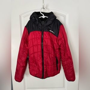 Kids Eddie Bauer Hooded Puffer Coat - Size 10/12
